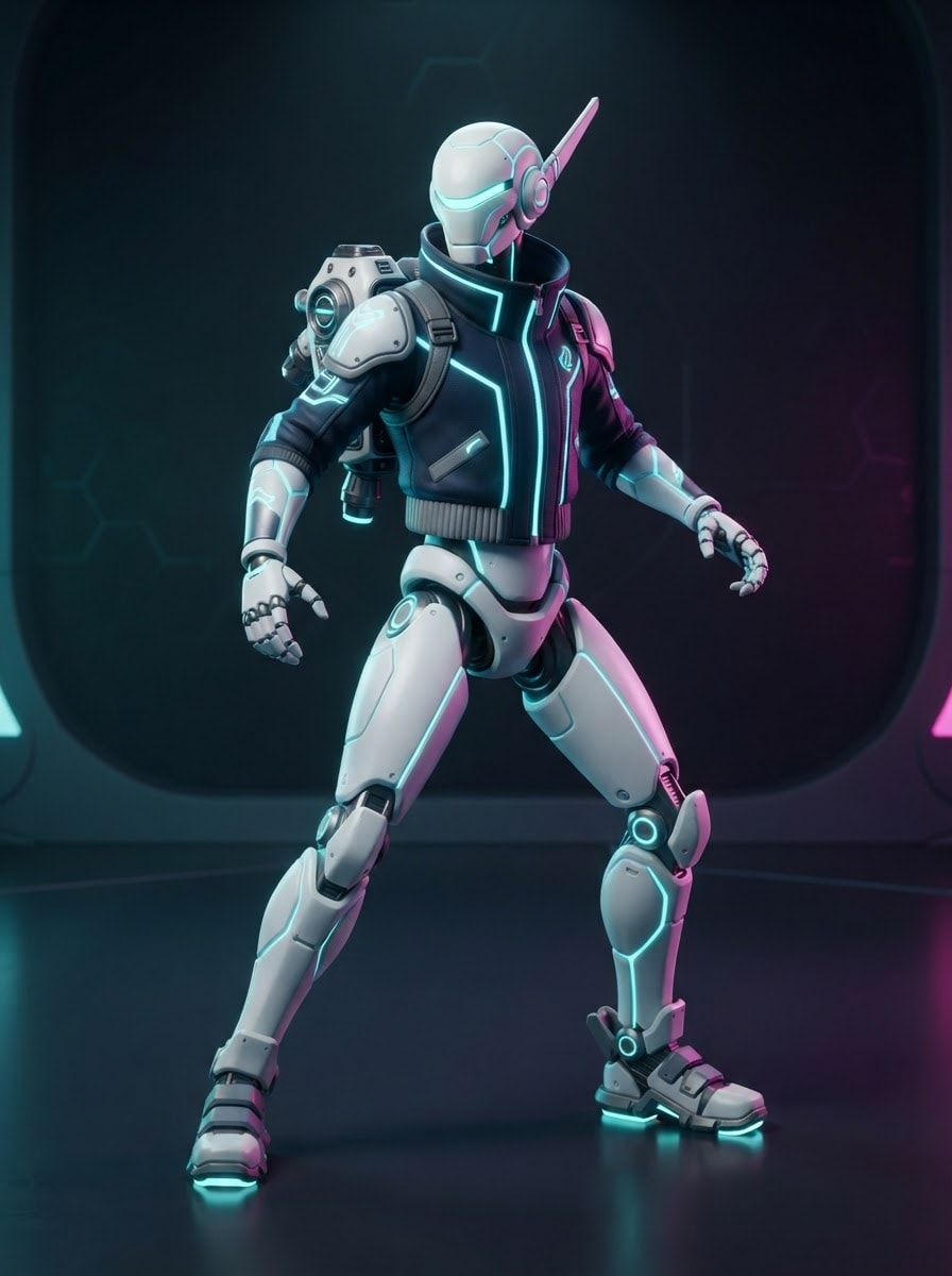 Futuristic — cyber-runner