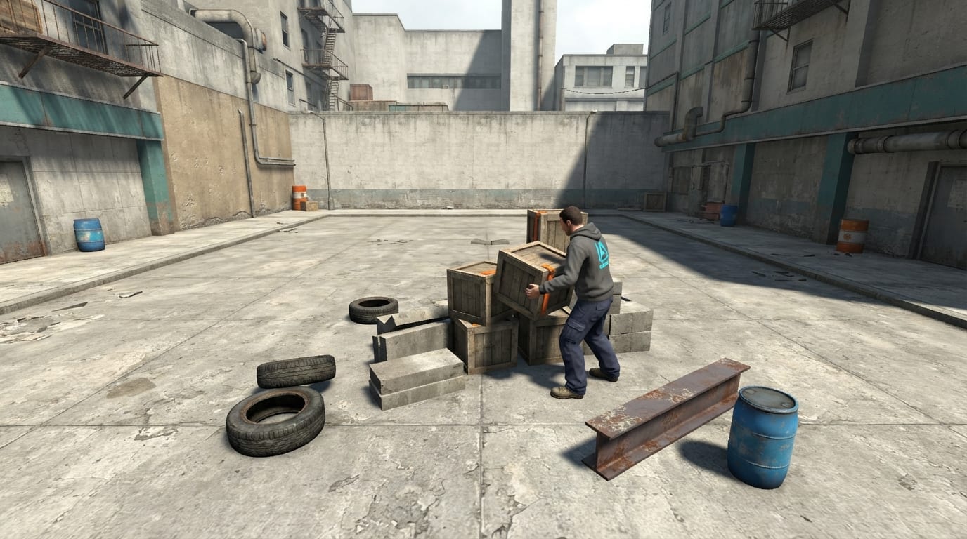 Build the empty plaza
