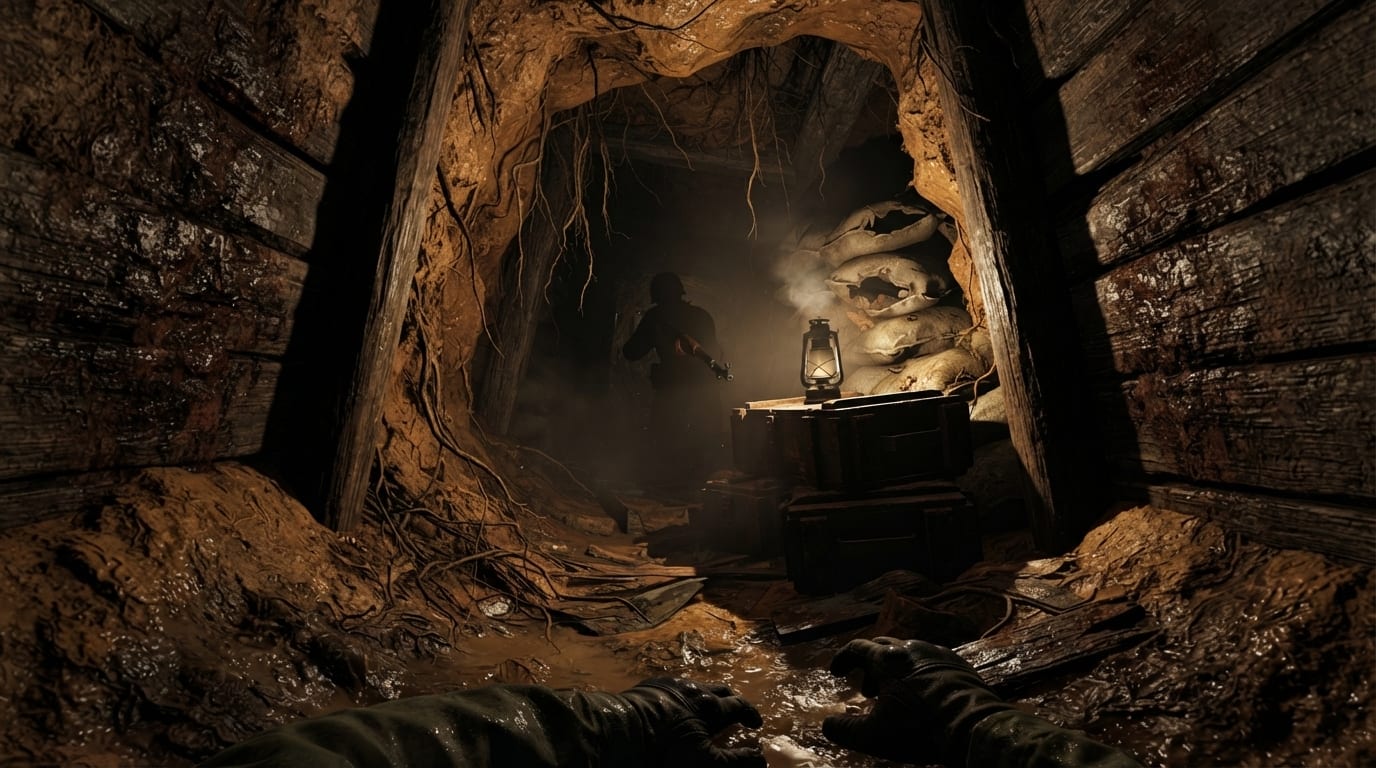Crawl the collapsed tunnel