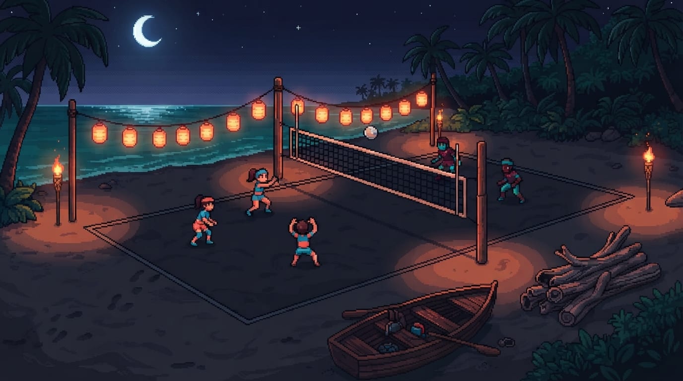 Lantern Night Shore