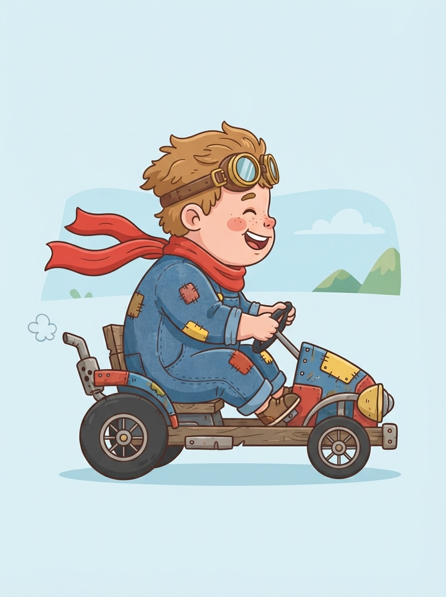 The Goggled Farm Kid