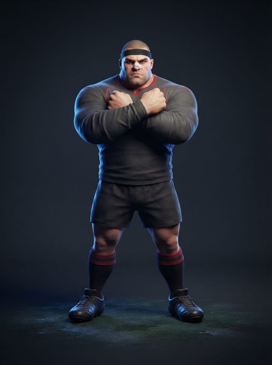 A giant wall defender