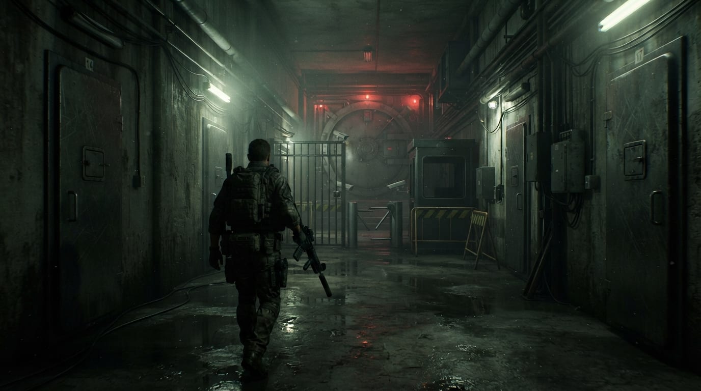 Yerto'la bunker koridori