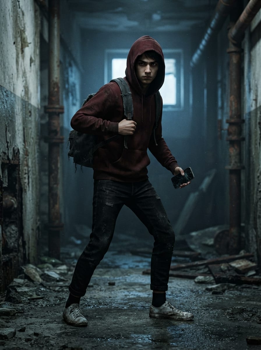 A runaway teenager
