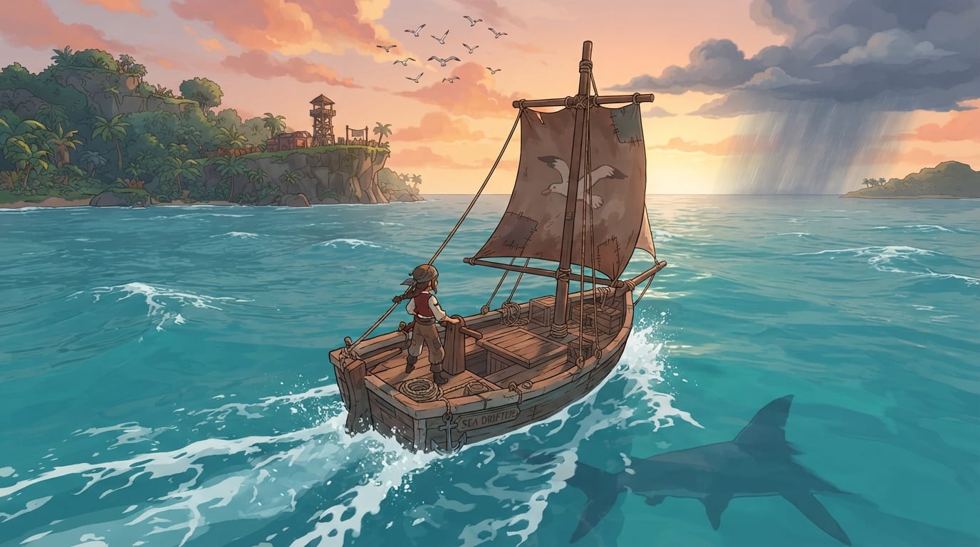 Sail the three seas