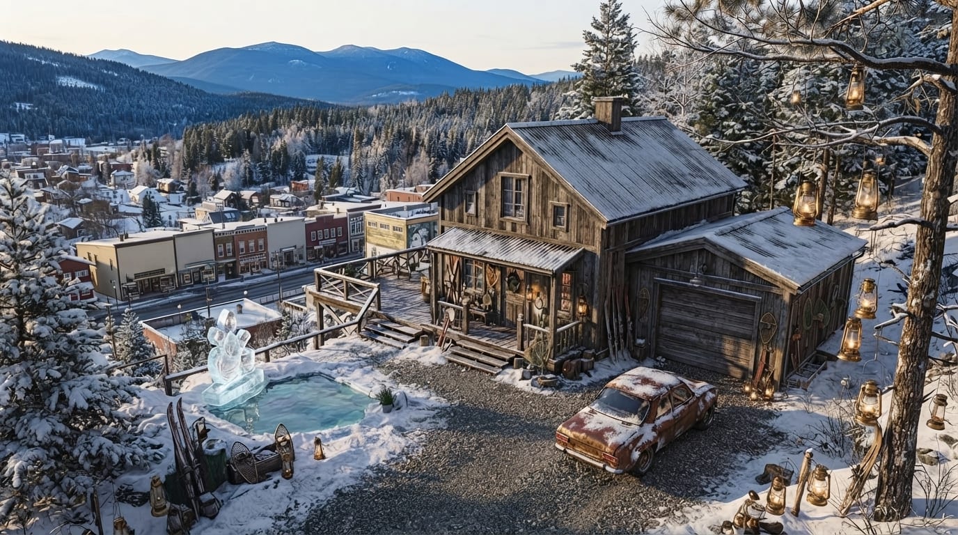 La maison et la vue (sans texte)
