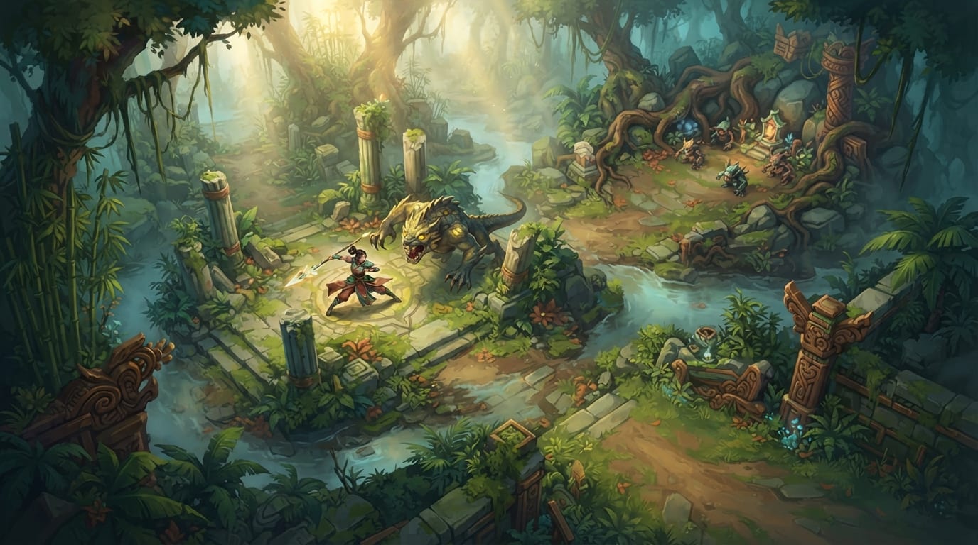 Raid misty jungle