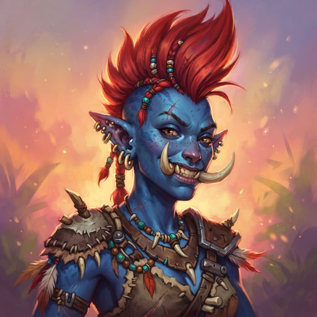 Troll portrait