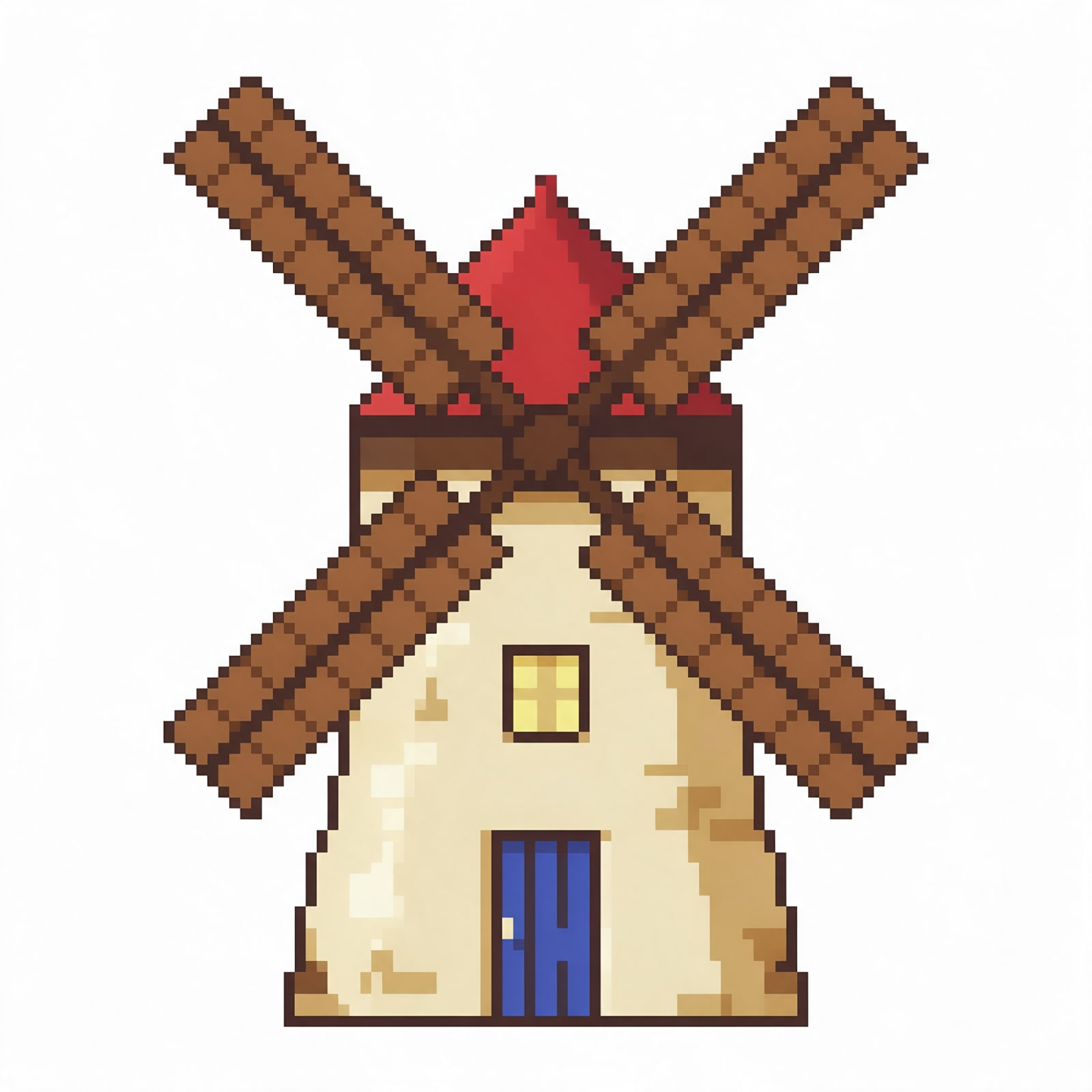 Windmill Pixel Picture