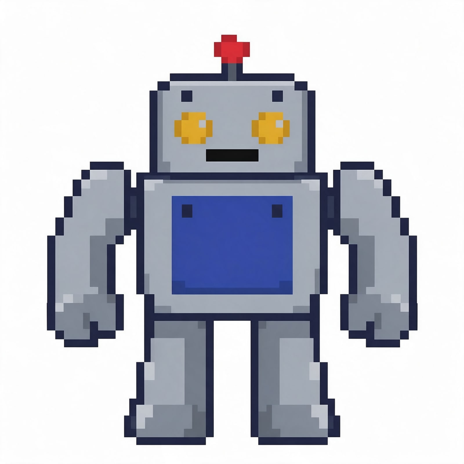 Robot Pixel Picture