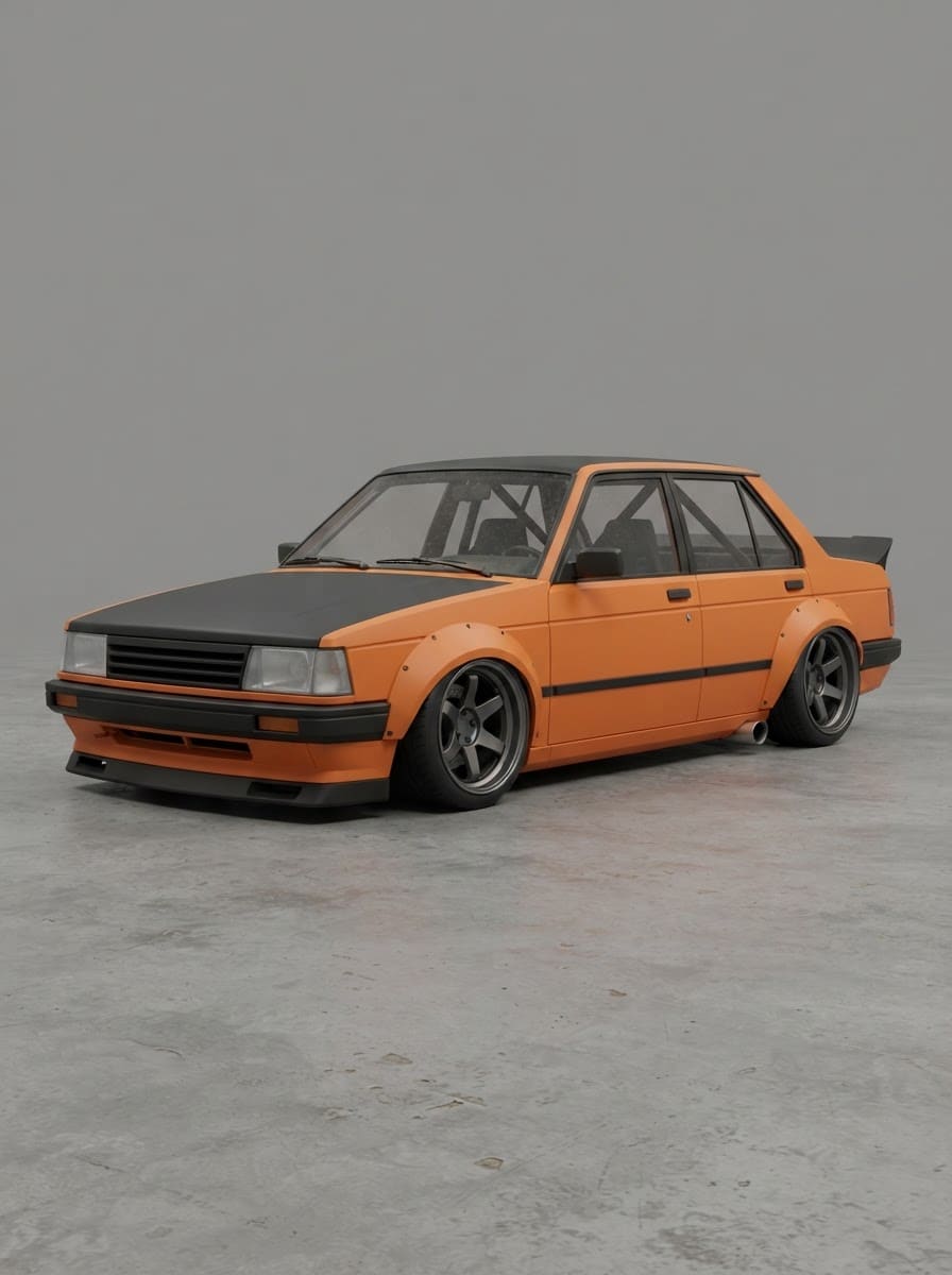 Tuned orange compact