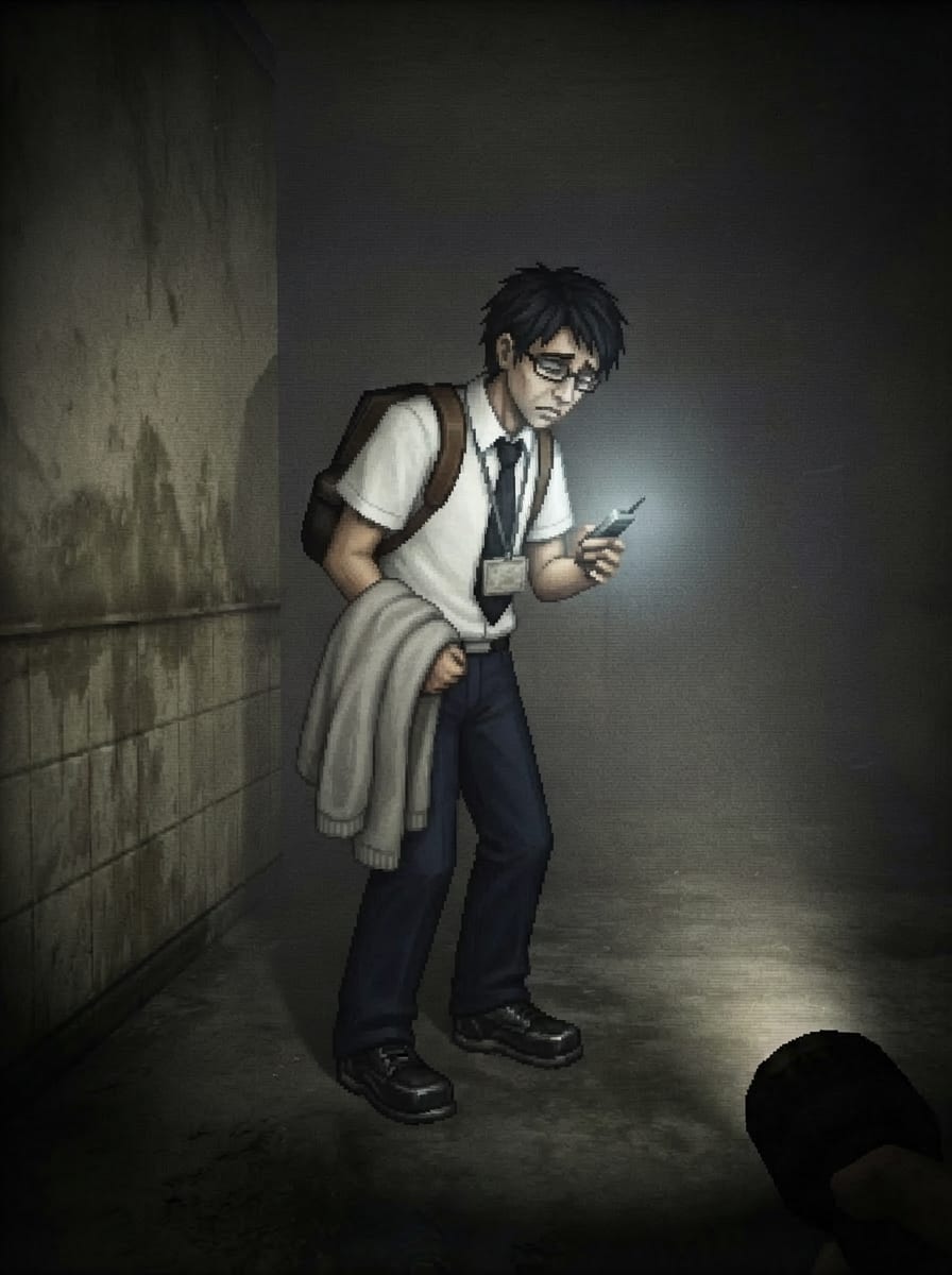 Student in a Baguio school uniform