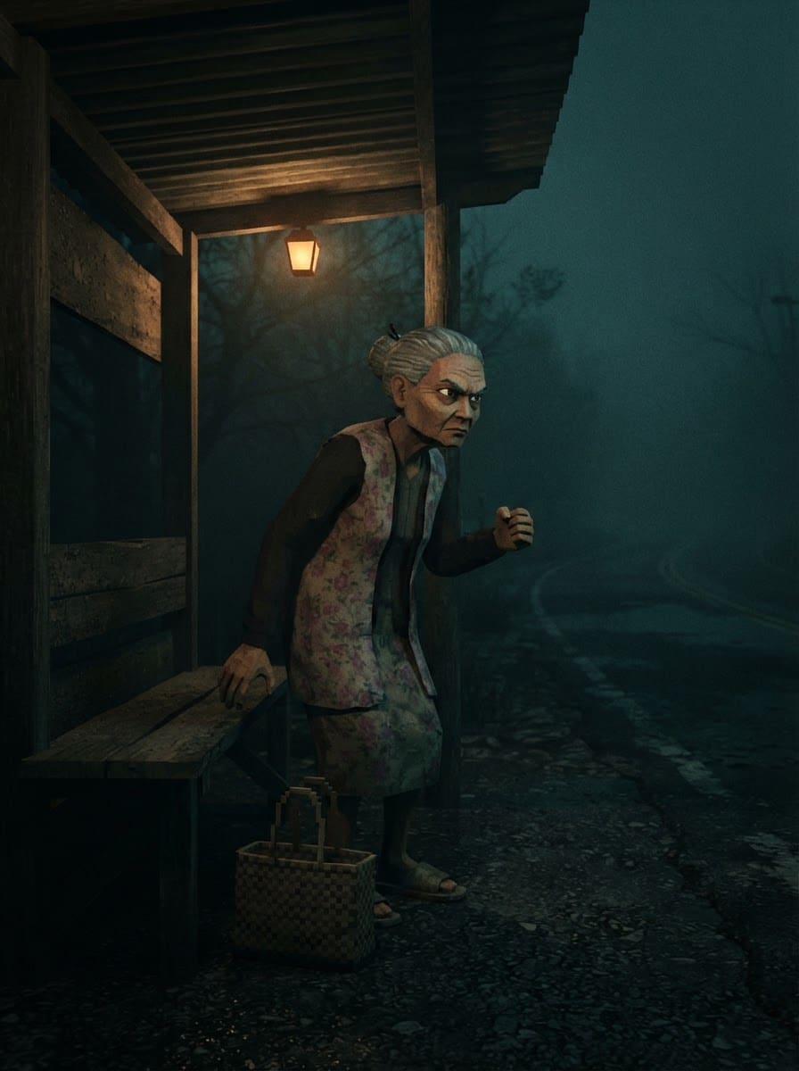 Elderly passenger