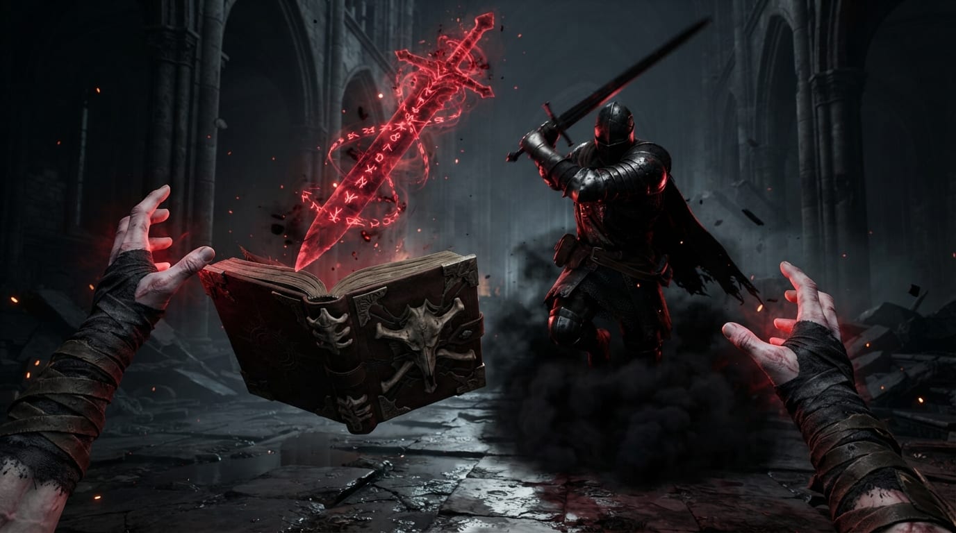 Summon the red sword