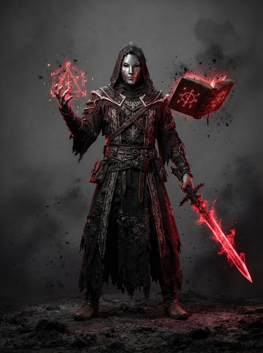 A pale blood-scribe
