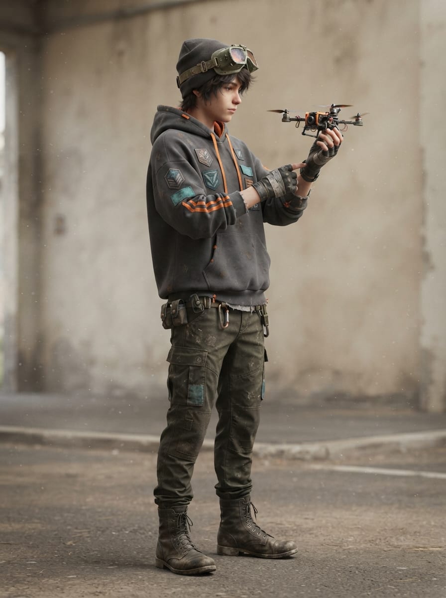 A teen drone pilot