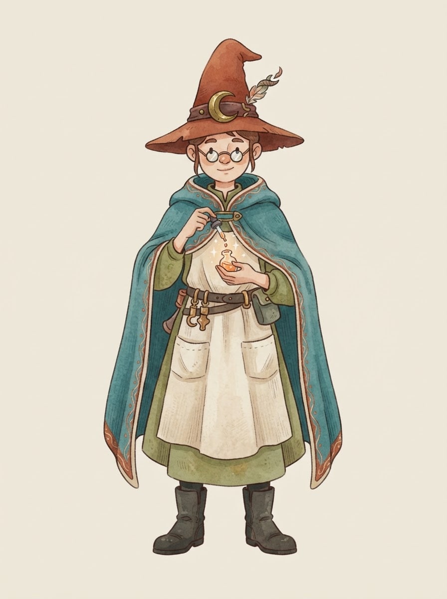 A warlock apothecary