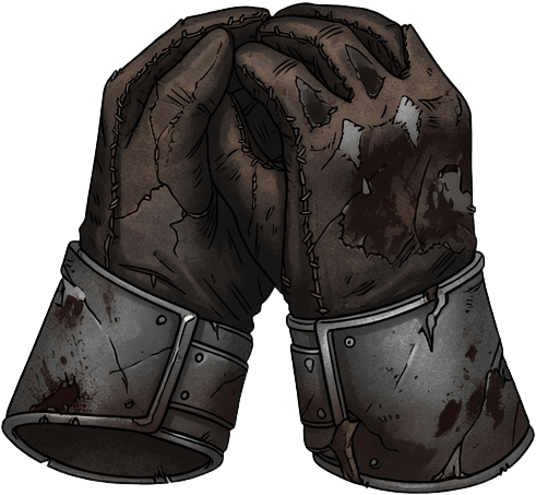 Leather Gloves Icon