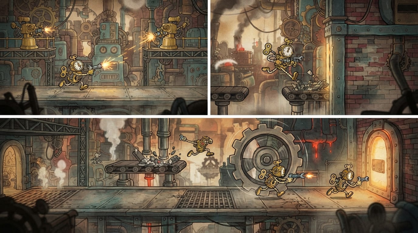 Blast Through Brass Factory
