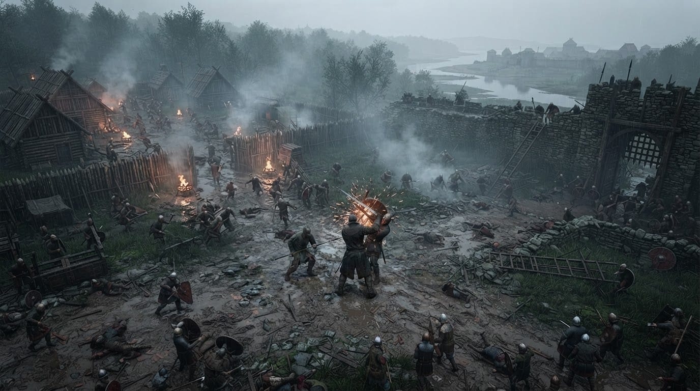 Storm the breach at dawn