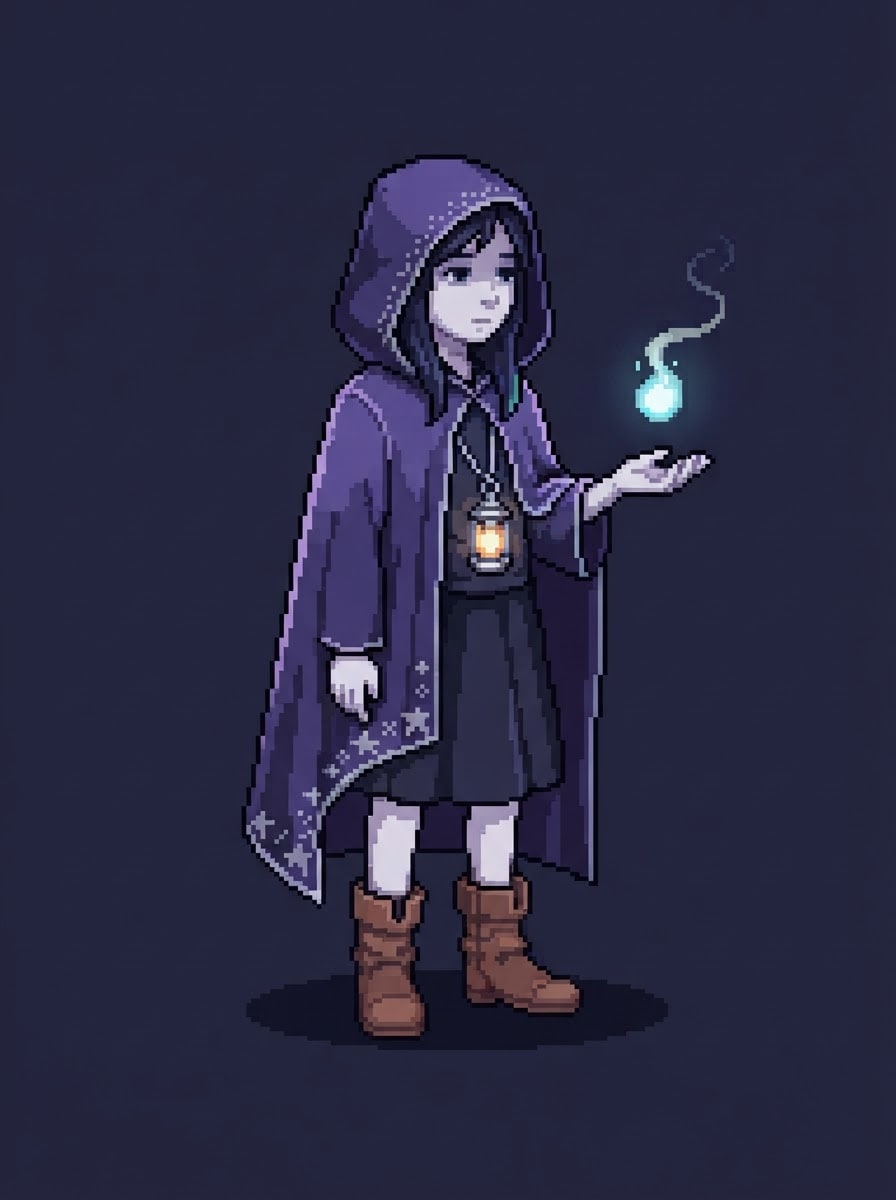 A young moon-wisp tamer