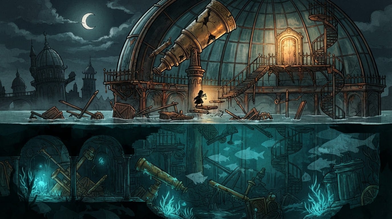 A drowned observatory
