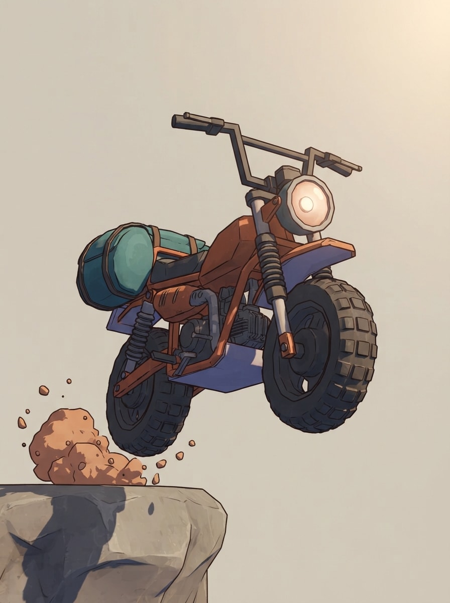 Ruststep Courier Bike