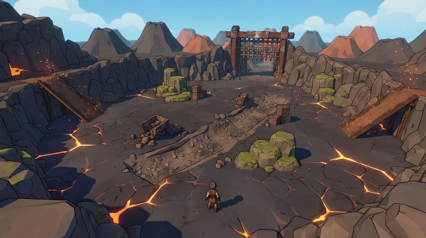 Emberfall Volcanic Outpost