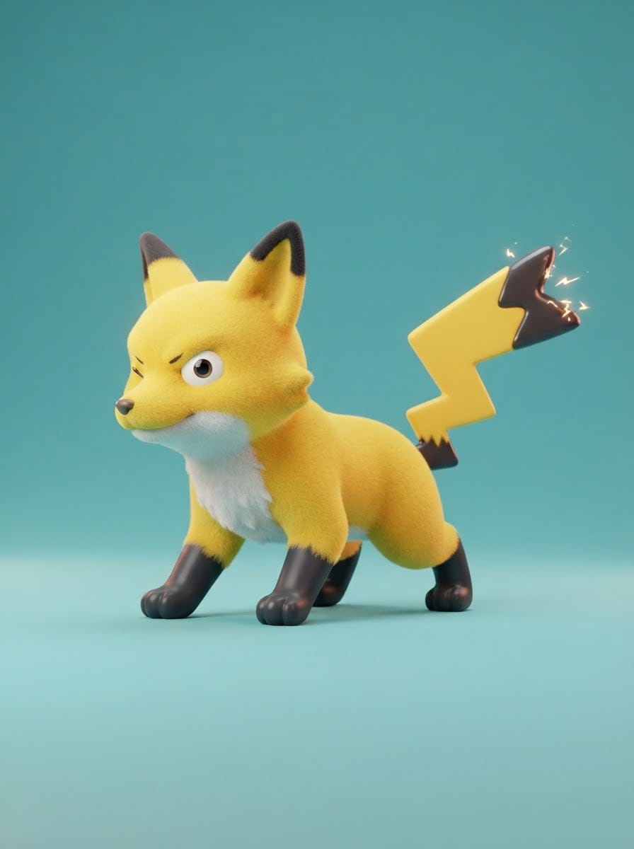 A pocket thunder fox