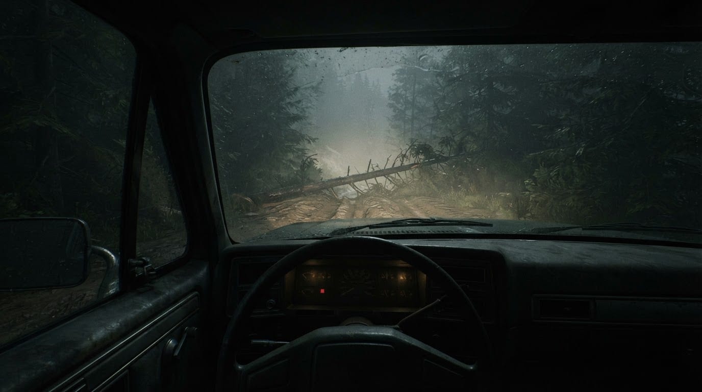 A estrada na neblina