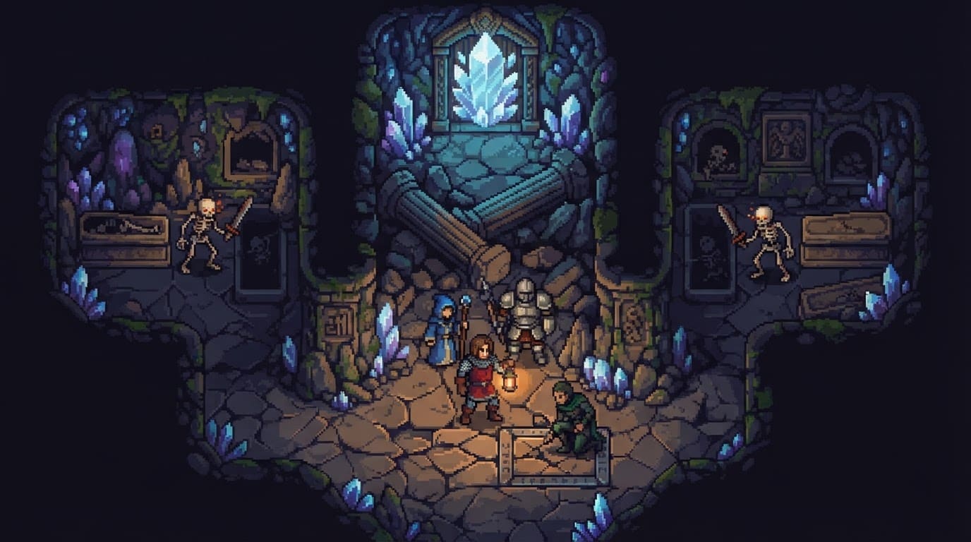 Delve the catacombs