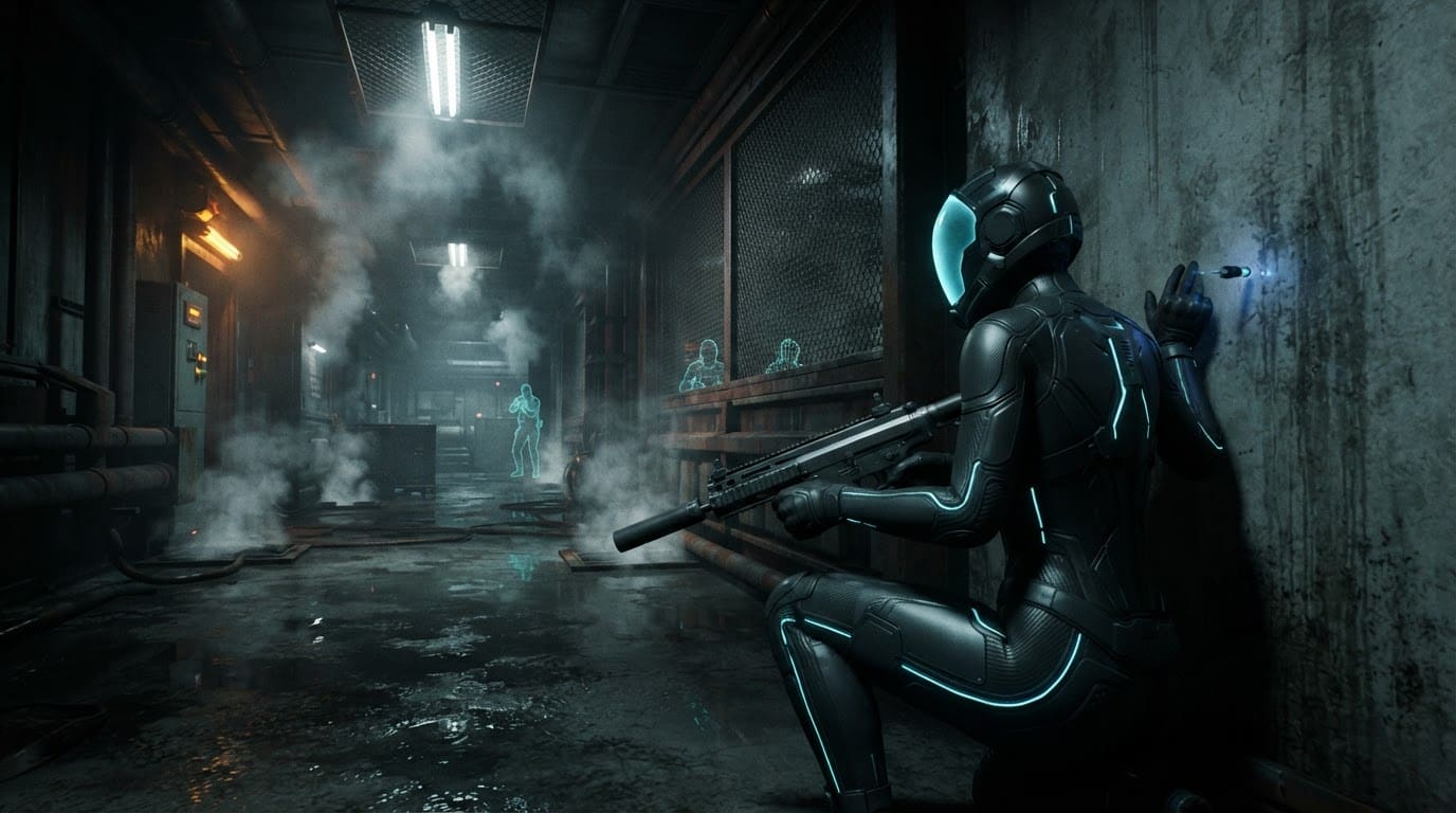 Sneak past patrols