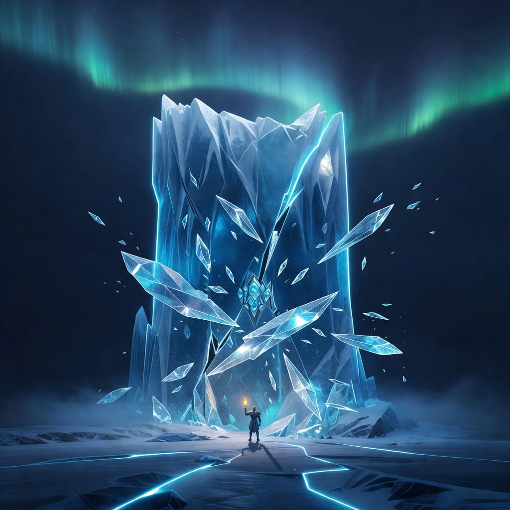 Glacier Art - Rare Alternate Art