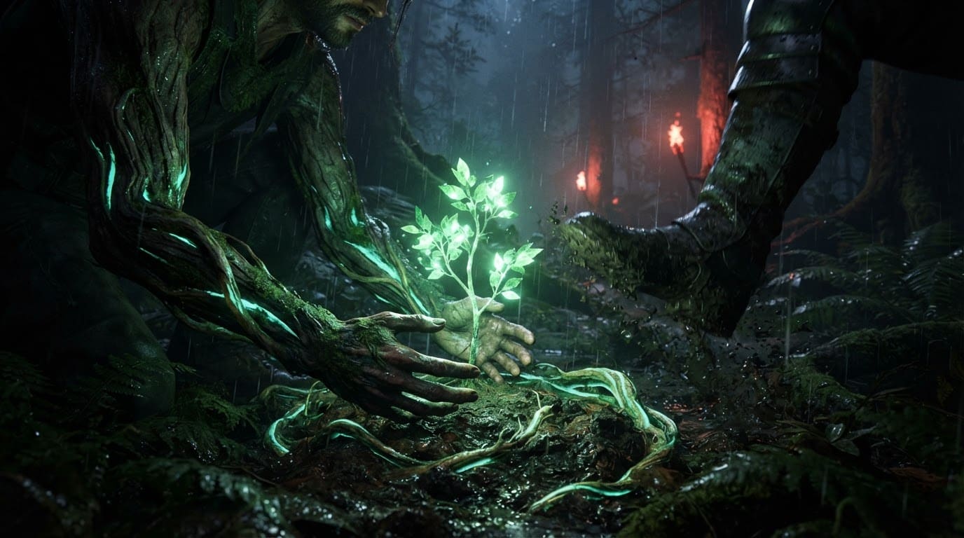 Shield Sister's Sapling from Destruction