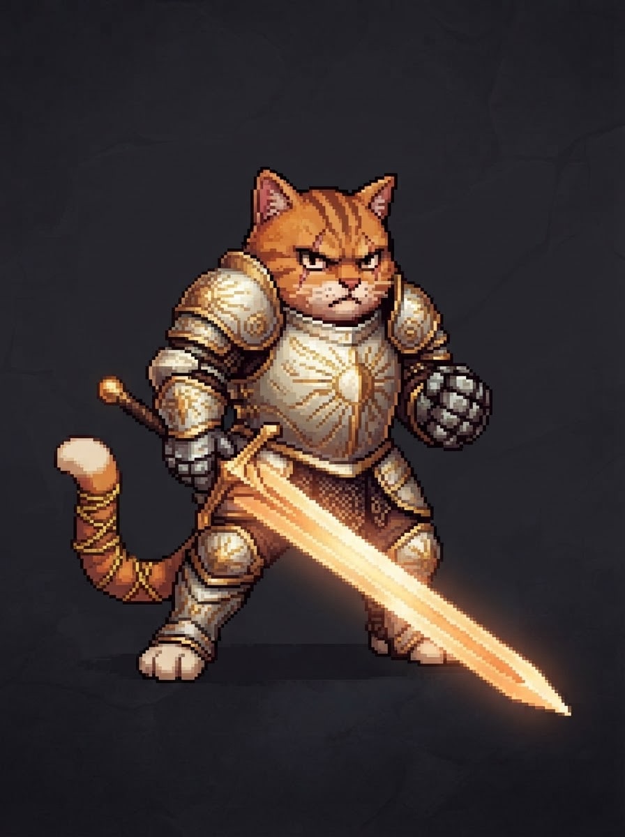 The paladin knight