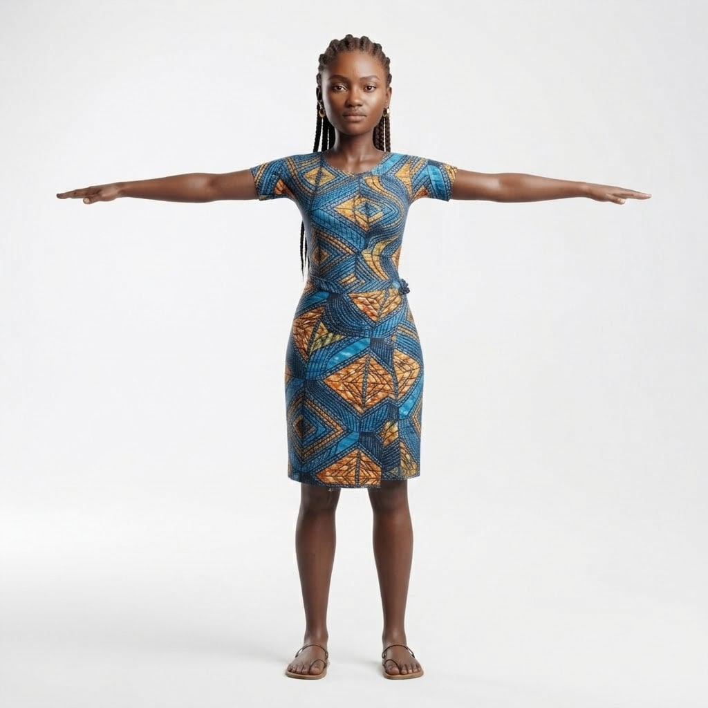 Perso femme — T-pose (CTN Miami)