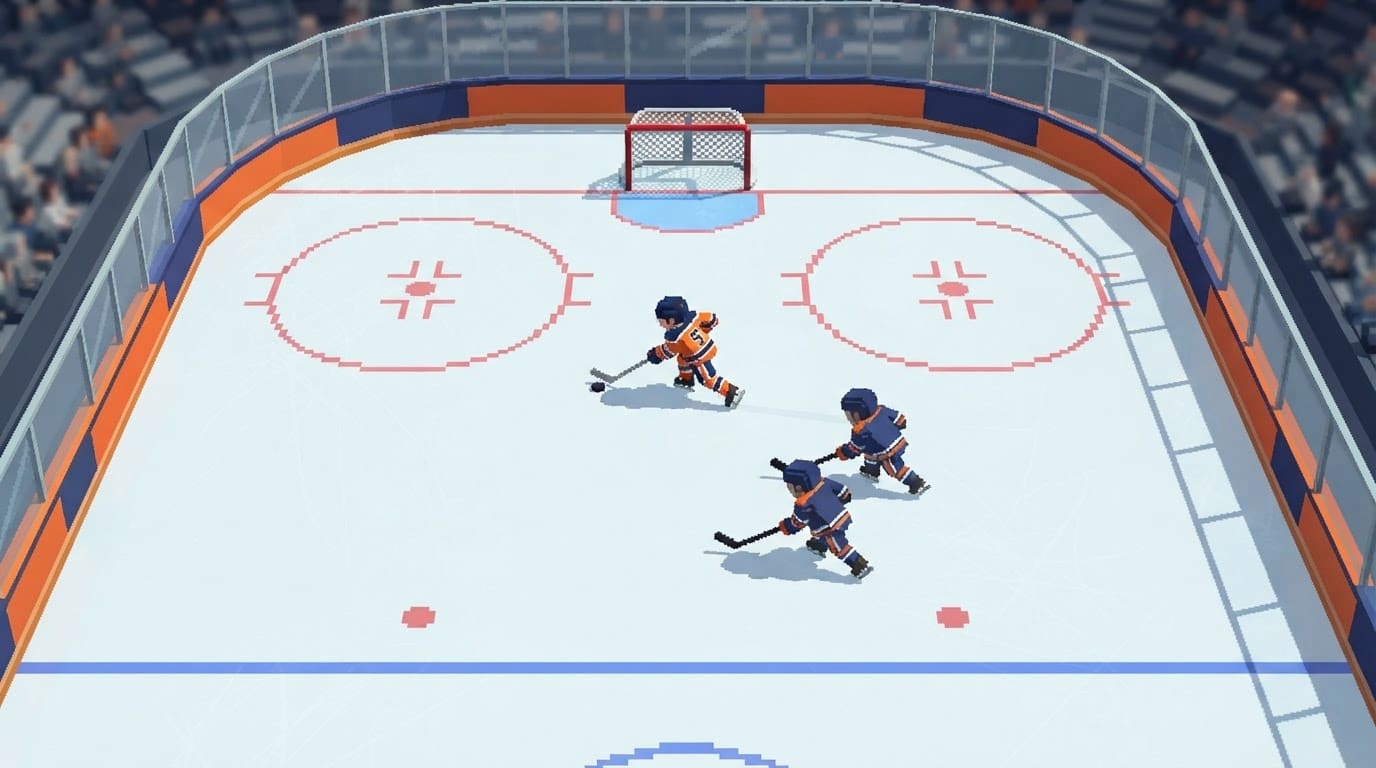 Breakaway Rush Down Ice