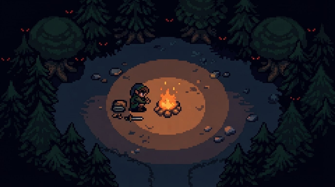 Survive the freezing night
