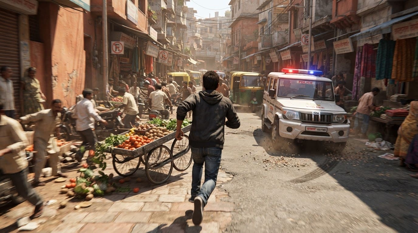 Bhaag ke police se bachao