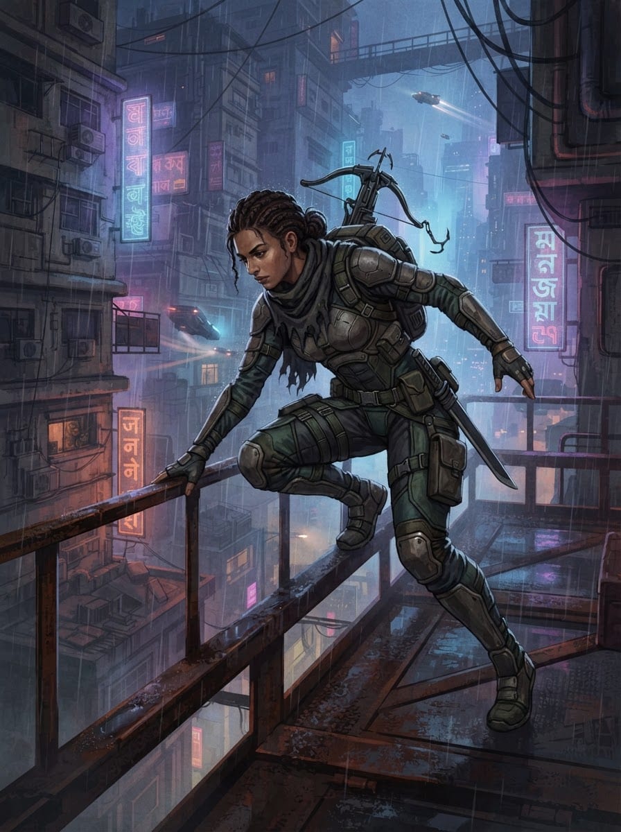 A sneaky hero