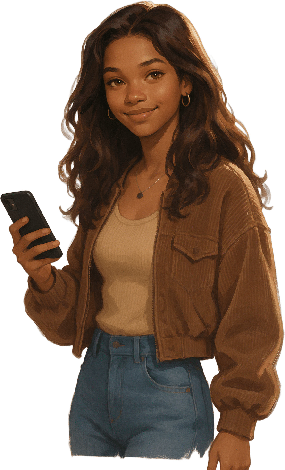 Nicole Street Clothes Waist-Up Portrait