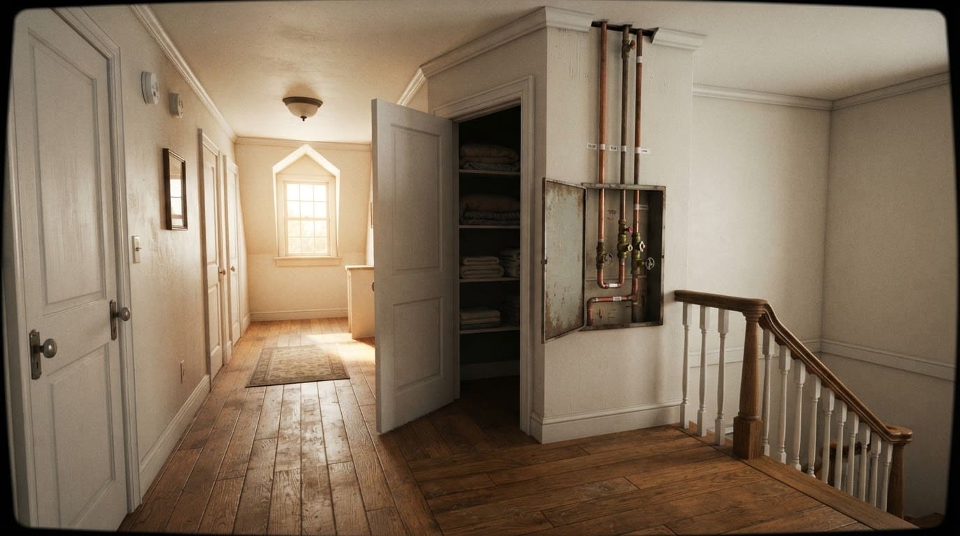 A sprawling two-story colonial