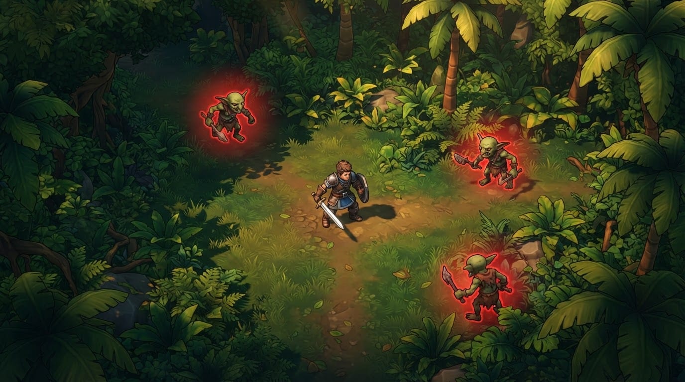 Combater inimigos selvagens