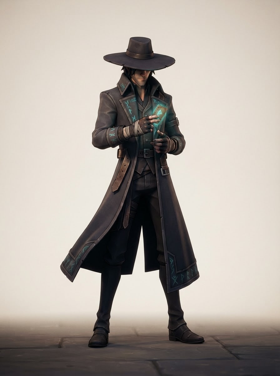 The mysterious card artificer