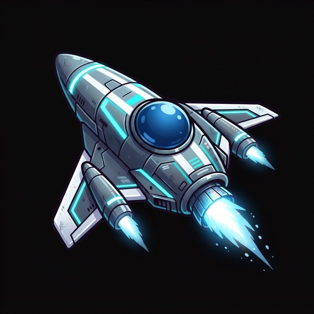 Ship base — white red blue