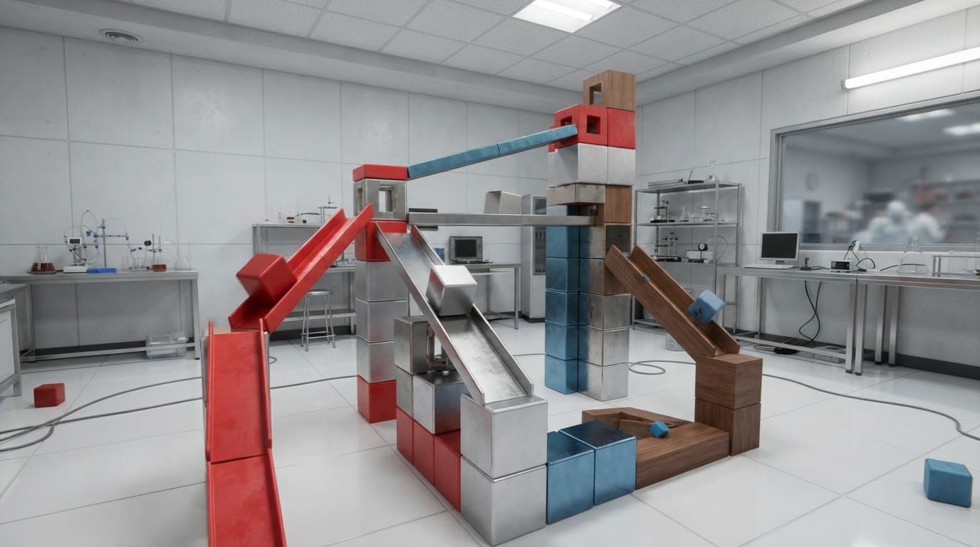 Build ramps and obstacle courses