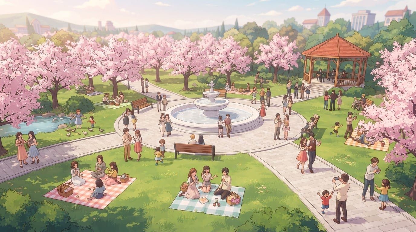 Lively community park