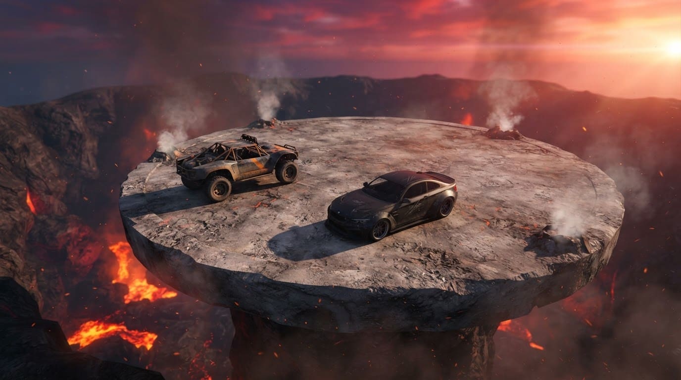 Scorched Volcano Arena