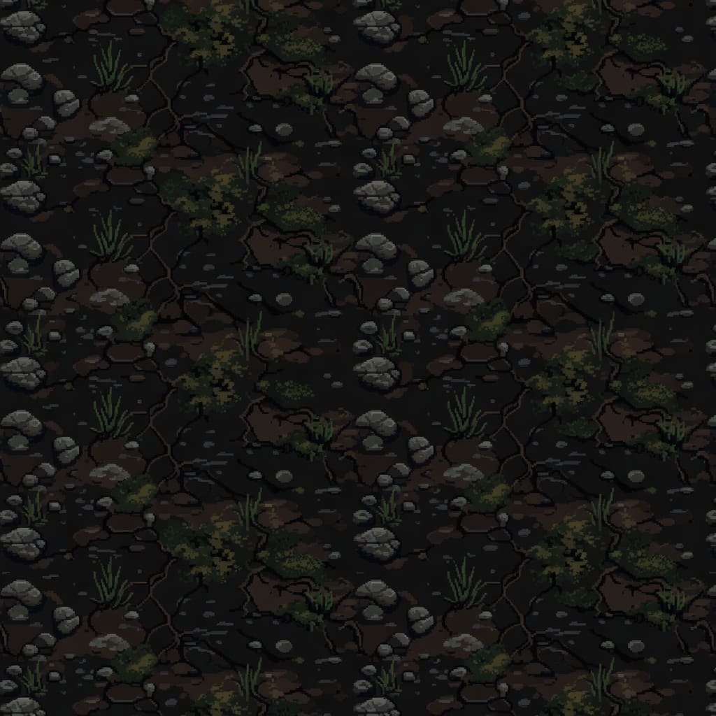 Jungle Floor Tileable Ground Texture