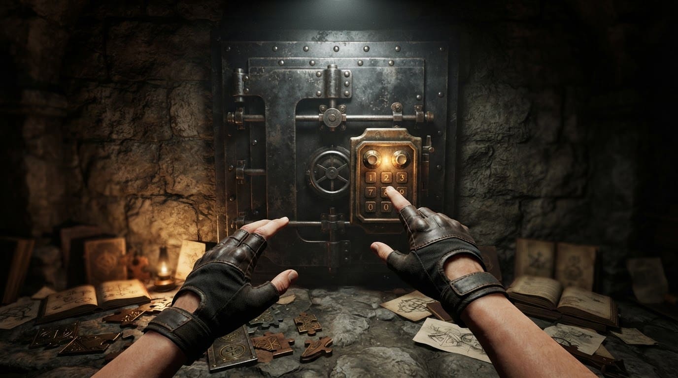 Enter the Final Code to Open the Door